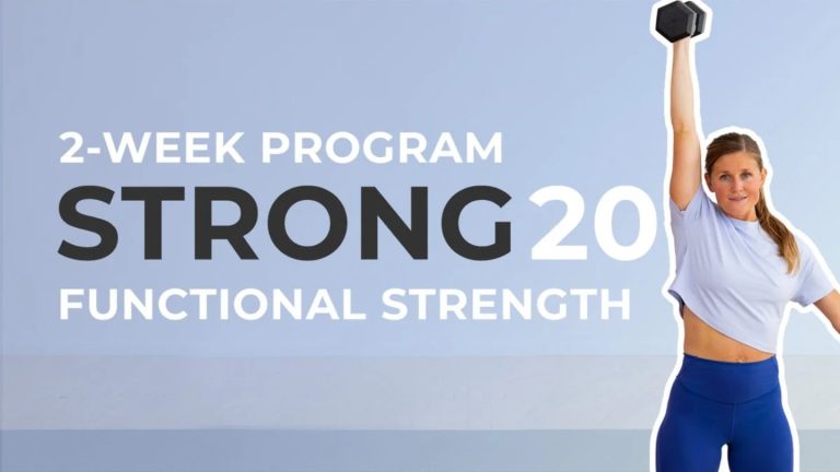 Strong 20 Functional Strength Training Program | Cuteek